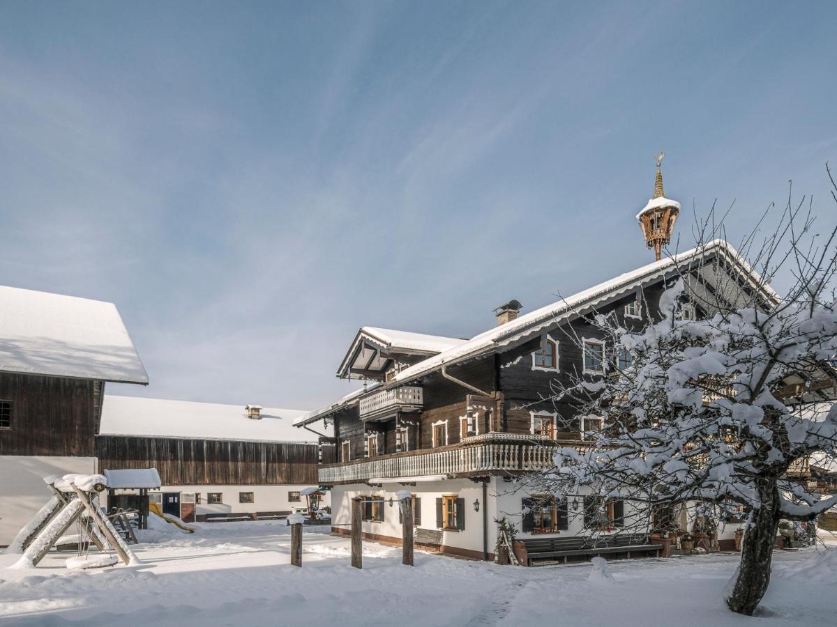 Kinderbauernhof Scharrerhof Hollersbach im Pinzgau Eksteriør billede